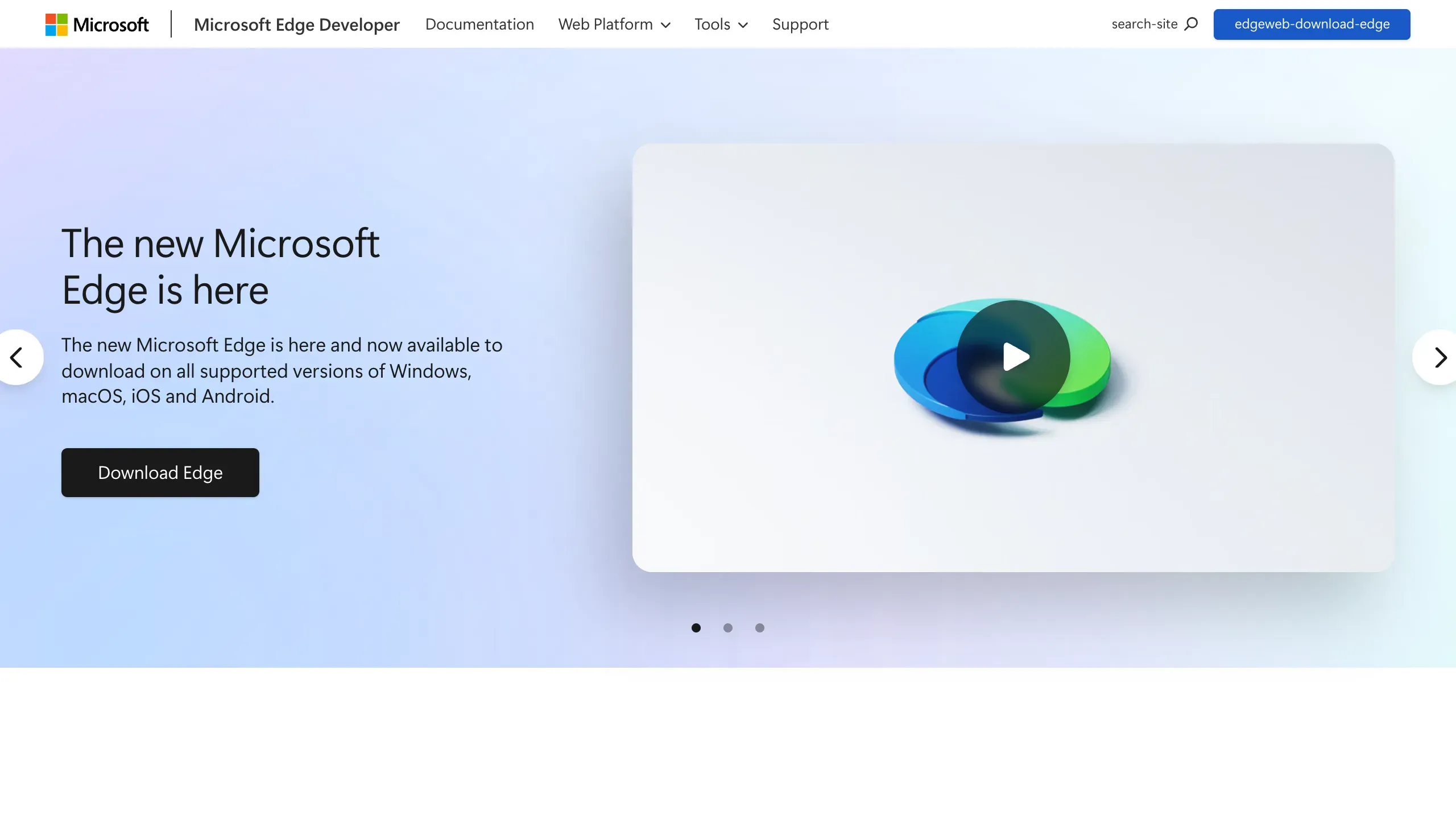 Microsoft Edge Developer