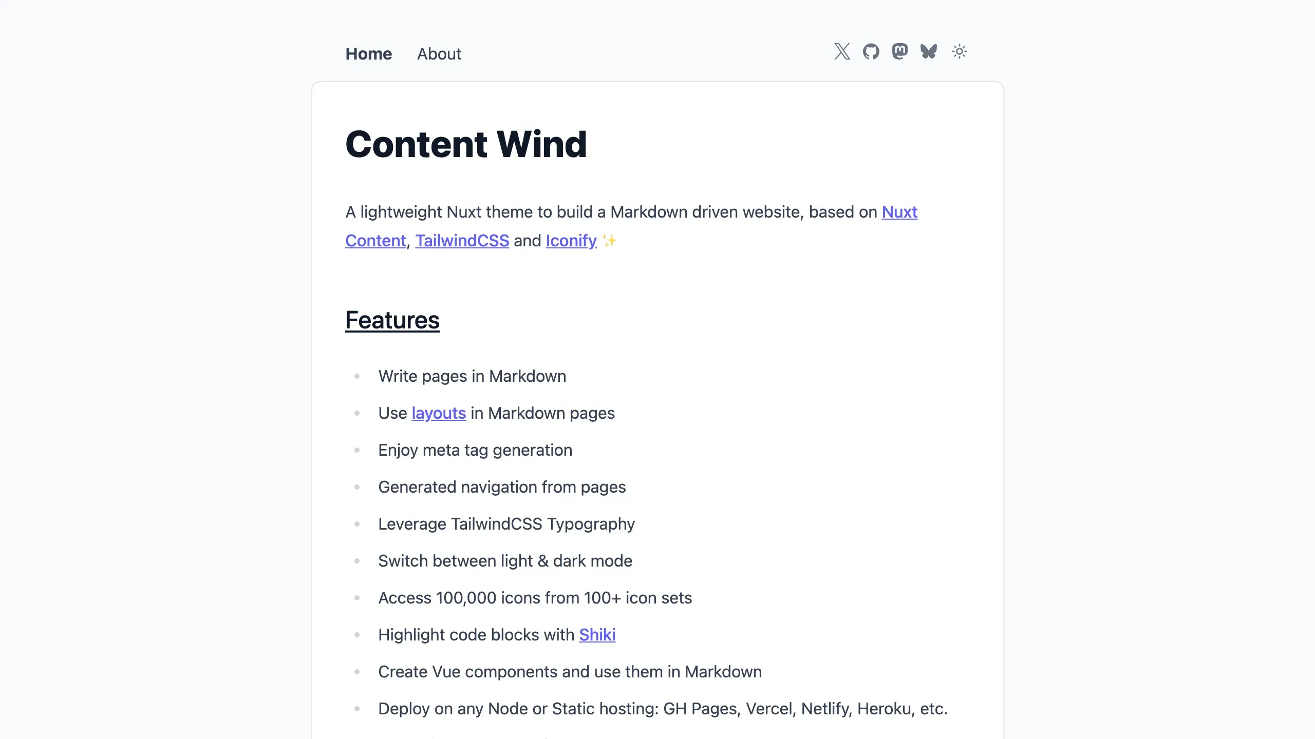 Content Wind