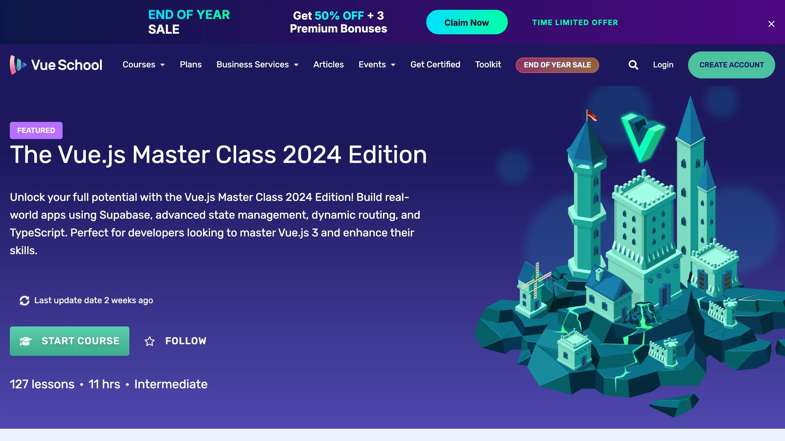 The Vue 3 Masterclass