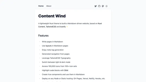 Content Wind
